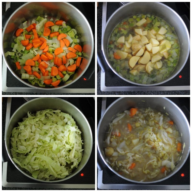 Potato Leek Soup vegan, paleo - Caitlin Ball