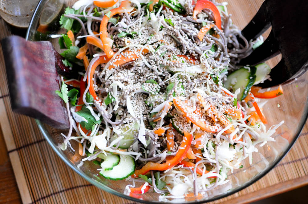 Soba Noodle Asian Salad